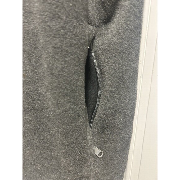 Columbia Fleece Vest Sleeveless Jacket Men Size XXL 2X Dark Gray Full Zip Pocket - Picture 4 of 6